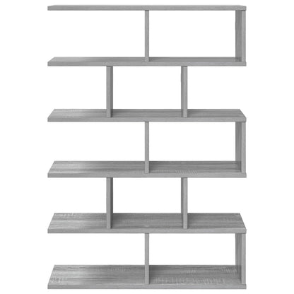 vidaXL Wall Shelf Grey Sonoma 70 x 20 x 100 cm Engineered Wood