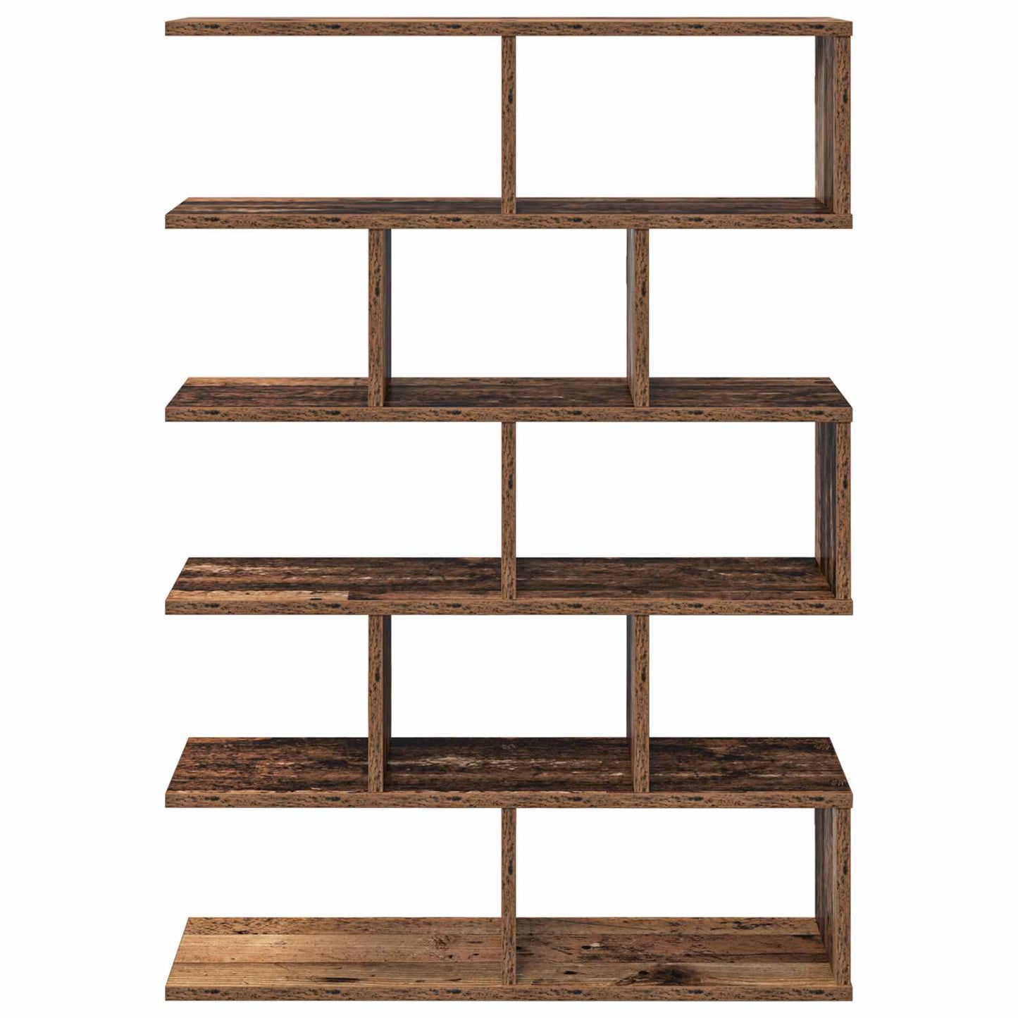 vidaXL Wall Shelf Old Wood 70 x 20 x 100 cm Engineered Wood