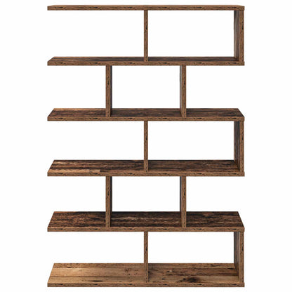 vidaXL Wall Shelf Old Wood 70 x 20 x 100 cm Engineered Wood