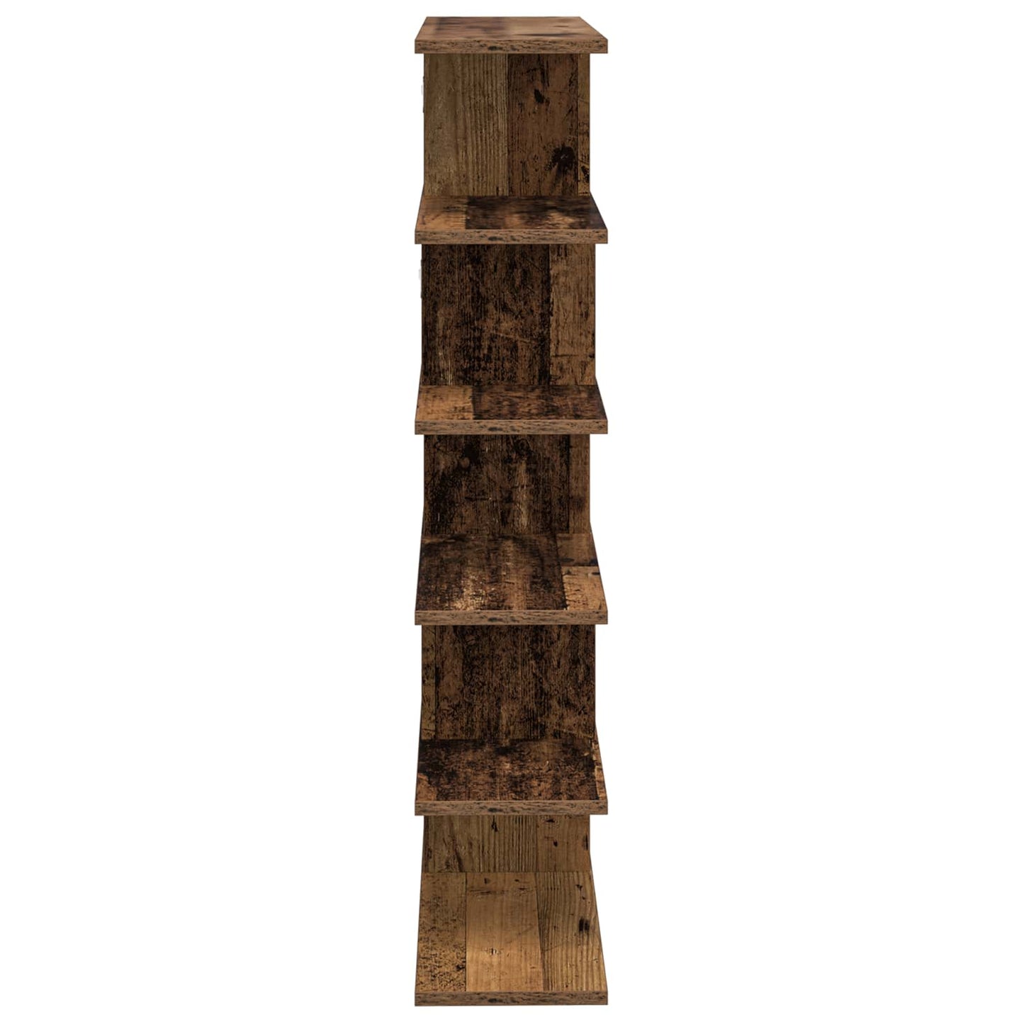 vidaXL Wall Shelf Old Wood 70 x 20 x 100 cm Engineered Wood
