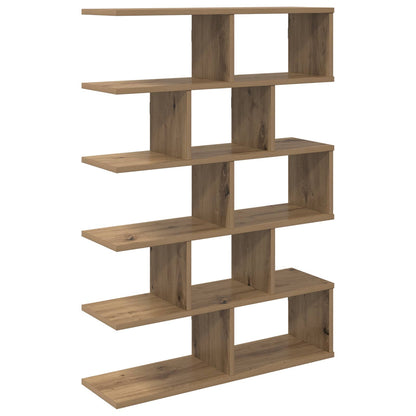 vidaXL Wall Shelf Artisan Oak 70 x 20 x 100 cm Engineered Wood