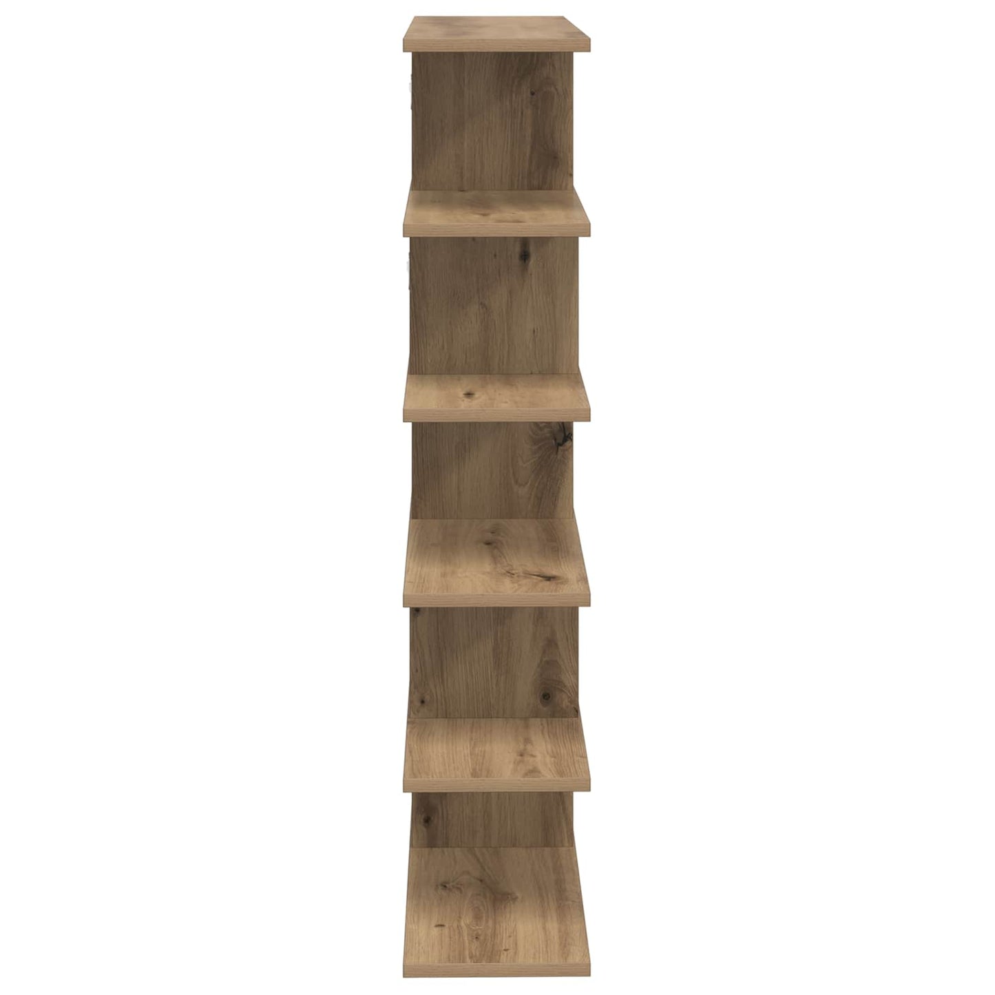 vidaXL Wall Shelf Artisan Oak 70 x 20 x 100 cm Engineered Wood