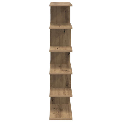 vidaXL Wall Shelf Artisan Oak 70 x 20 x 100 cm Engineered Wood