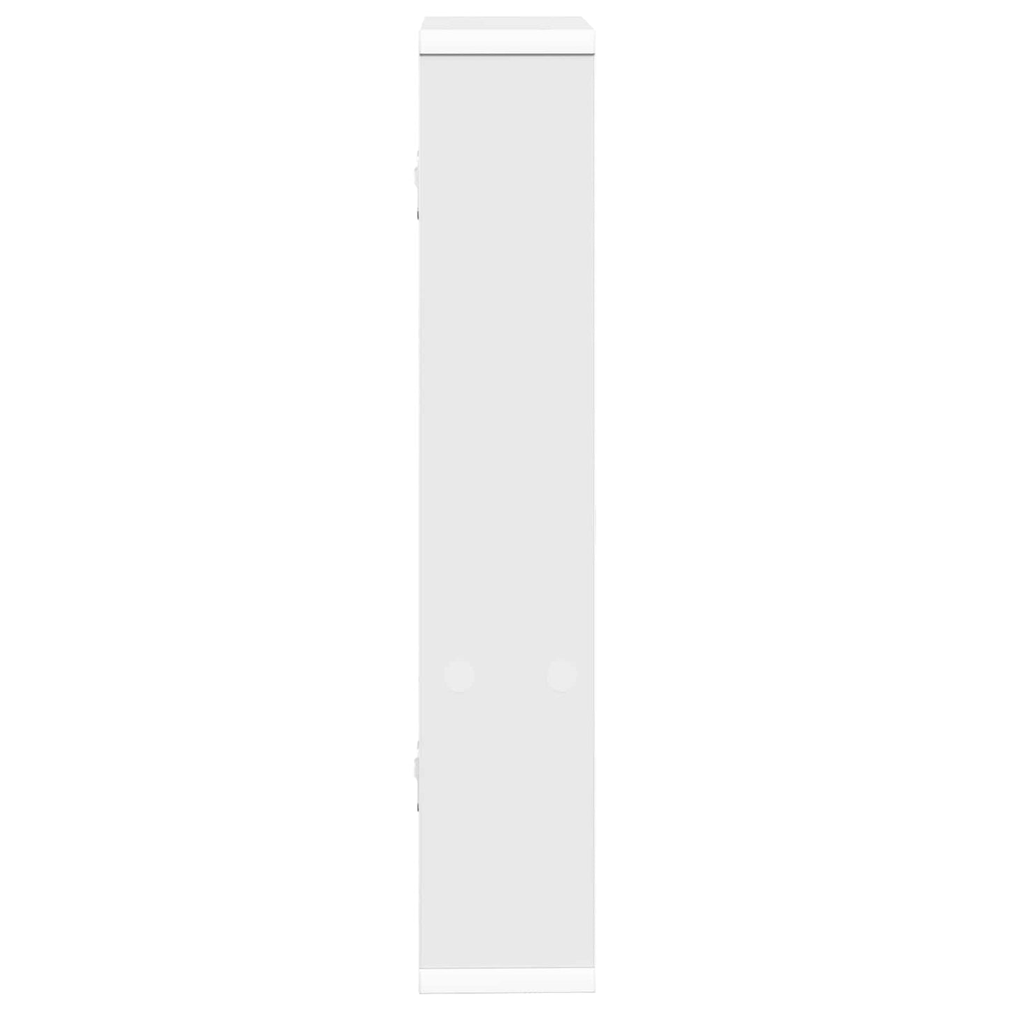 vidaXL Wall Shelf White 60 x 11 x 60 cm Engineered Wood