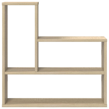 vidaXL Wall Shelf Sonoma Oak 60 x 11 x 60 cm Engineered Wood