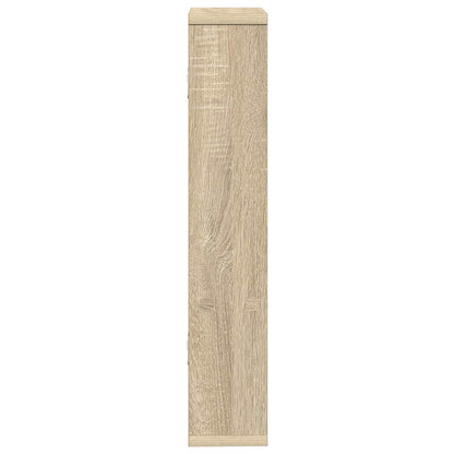 vidaXL Wall Shelf Sonoma Oak 60 x 11 x 60 cm Engineered Wood