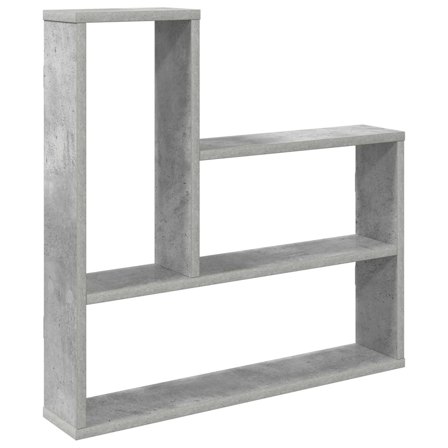 vidaXL Wall Shelf Concrete Grey 60 x 11 x 60 cm Engineered Wood