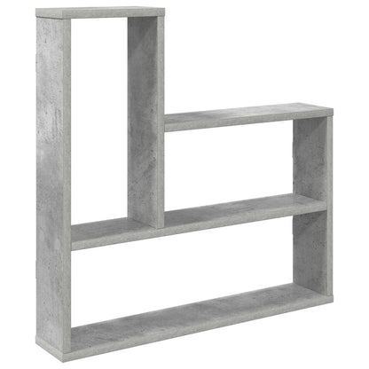 vidaXL Wall Shelf Concrete Grey 60 x 11 x 60 cm Engineered Wood