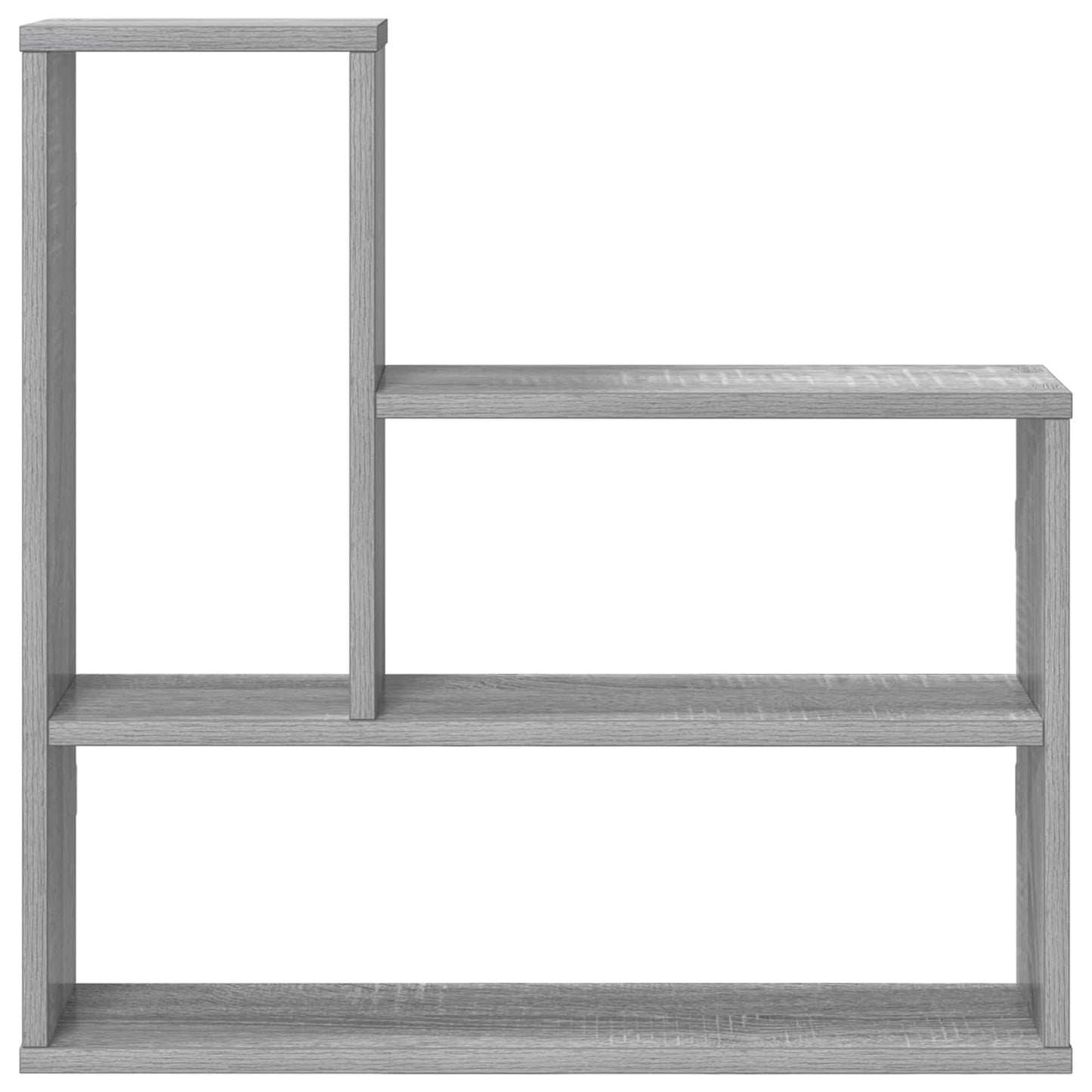 vidaXL Wall Shelf Grey Sonoma 60 x 11 x 60 cm Engineered Wood