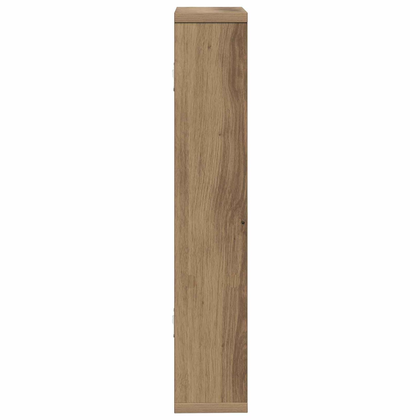 vidaXL Wall Shelf Artisan Oak 60 x 11 x 60 cm Engineered Wood