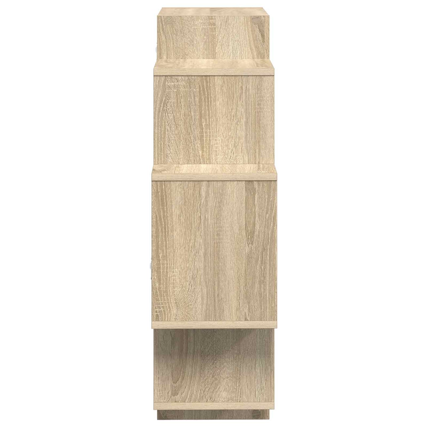 vidaXL Wall Shelf Sonoma Oak 90 x 25 x 90 cm Engineered Wood
