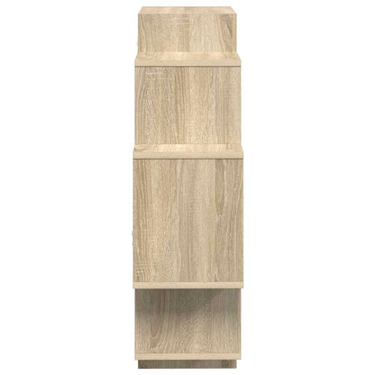 vidaXL Wall Shelf Sonoma Oak 90 x 25 x 90 cm Engineered Wood