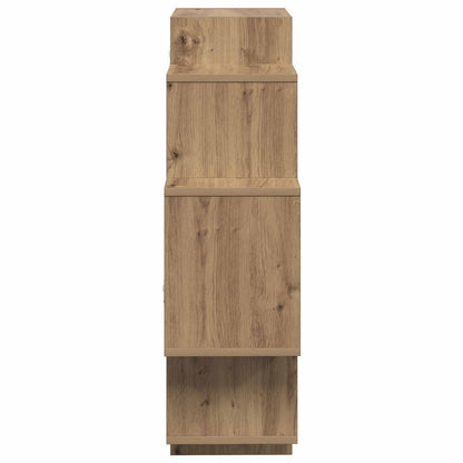 vidaXL Wall Shelf Artisan Oak 90 x 25 x 90 cm Engineered Wood