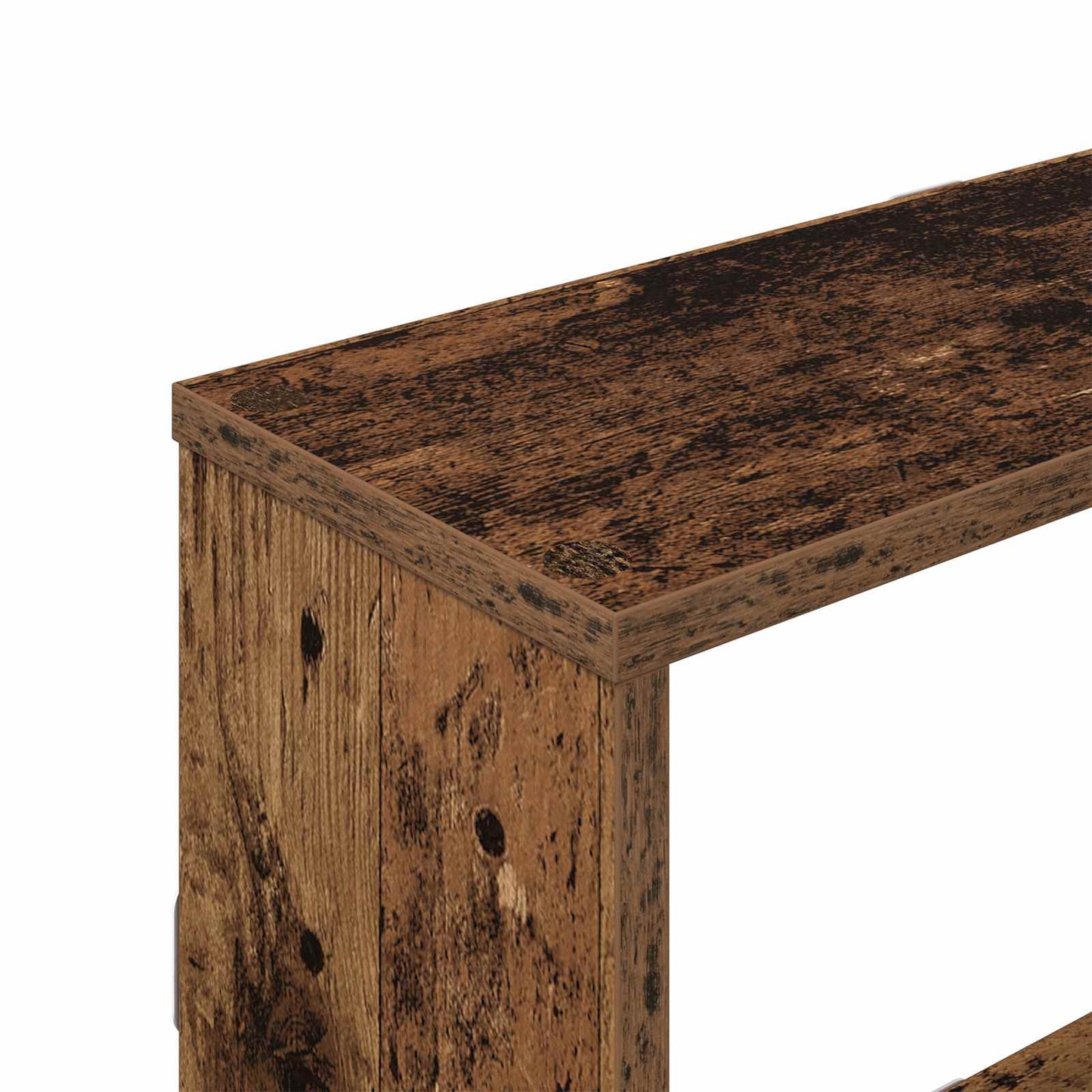 vidaXL Wall Shelf Old Wood 122 x 18 x 60 cm Engineered Wood