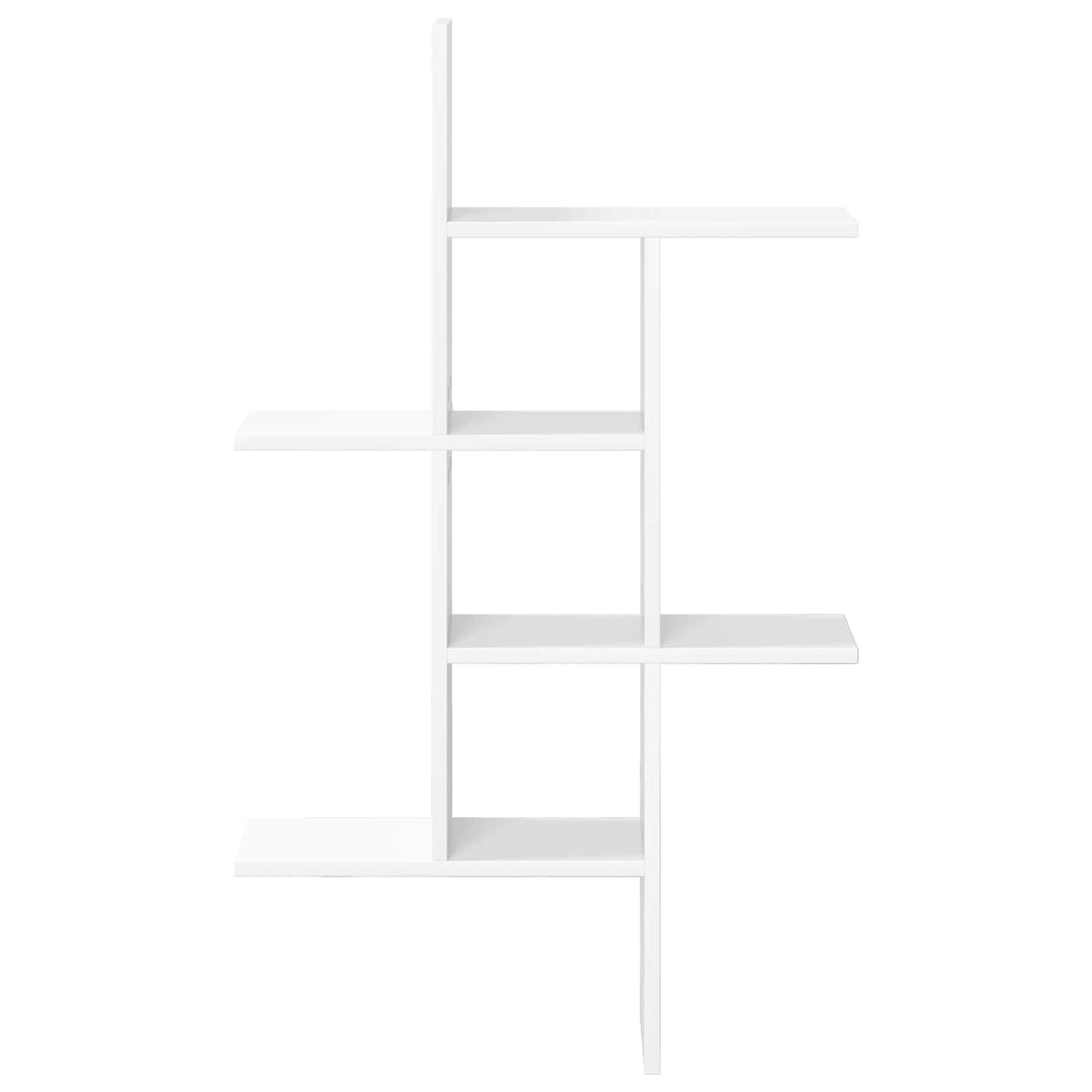 vidaXL Wall Shelf White 61 x 15 x 102 cm Engineered Wood