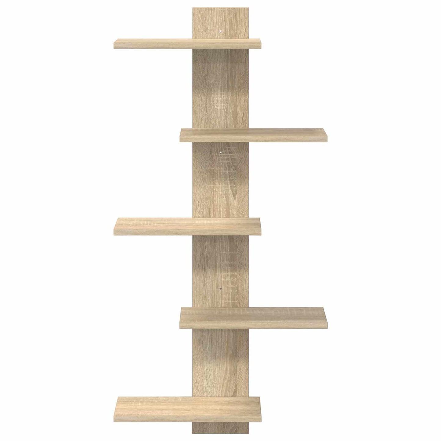 vidaXL Wall Floating Shelf Sonoma Oak 48.5 x 15 x 101 cm