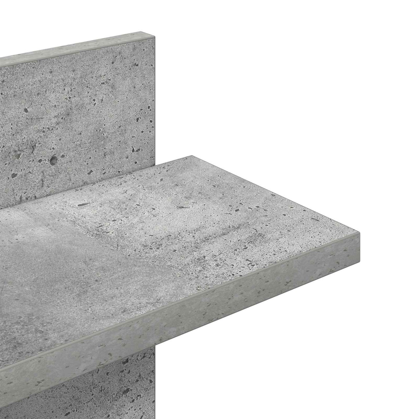 vidaXL Wall Floating Shelf Concrete Grey 48.5 x 15 x 101 cm