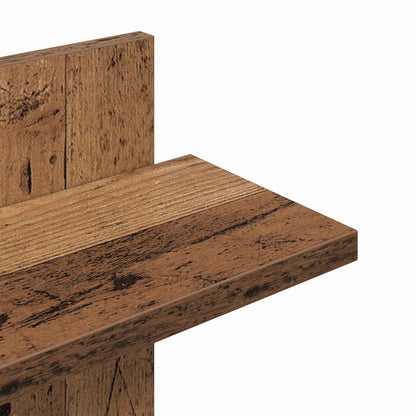 vidaXL Wall Floating Shelf Old Wood 48.5 x 15 x 101 cm Engineered Wood