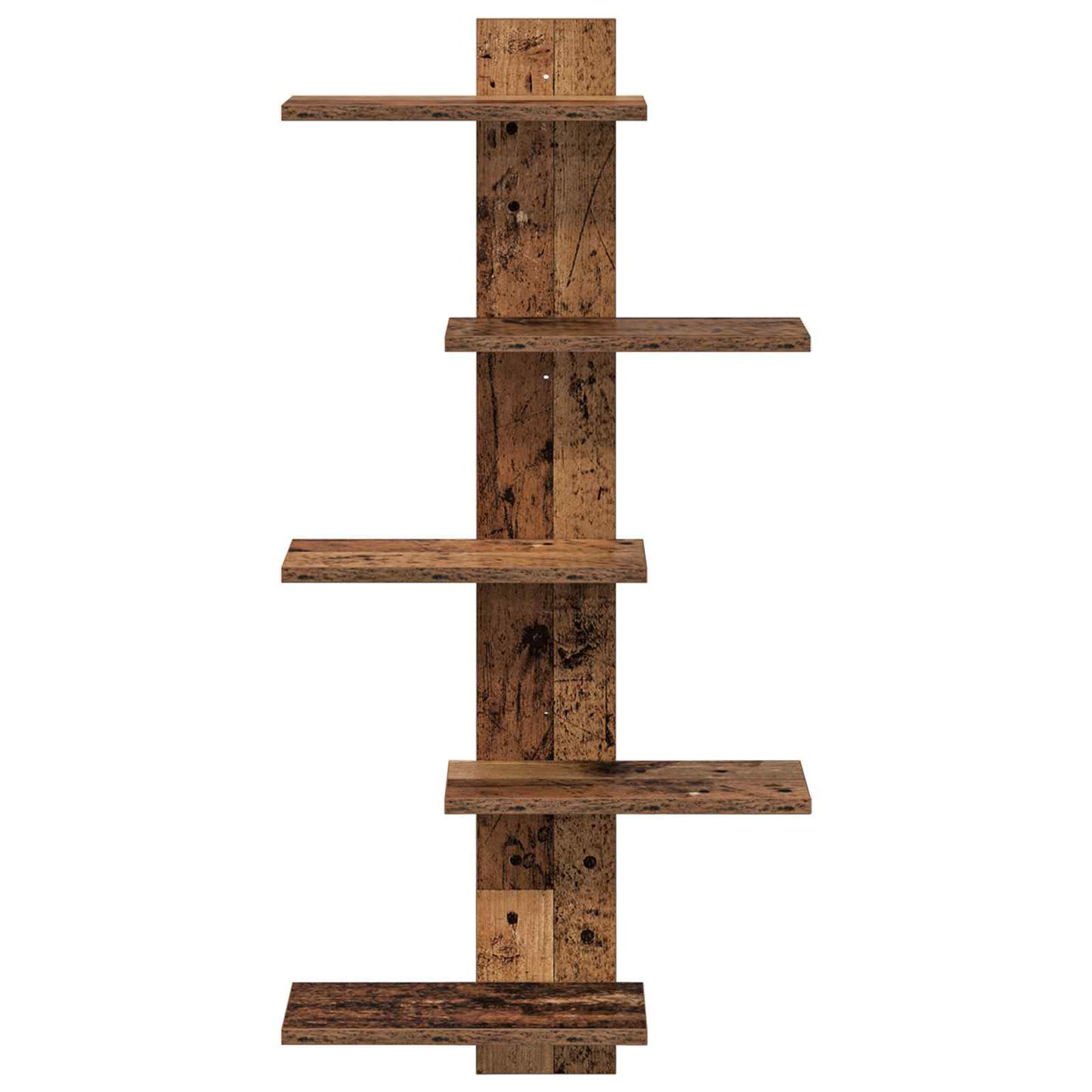vidaXL Wall Floating Shelf Old Wood 48.5 x 15 x 101 cm Engineered Wood