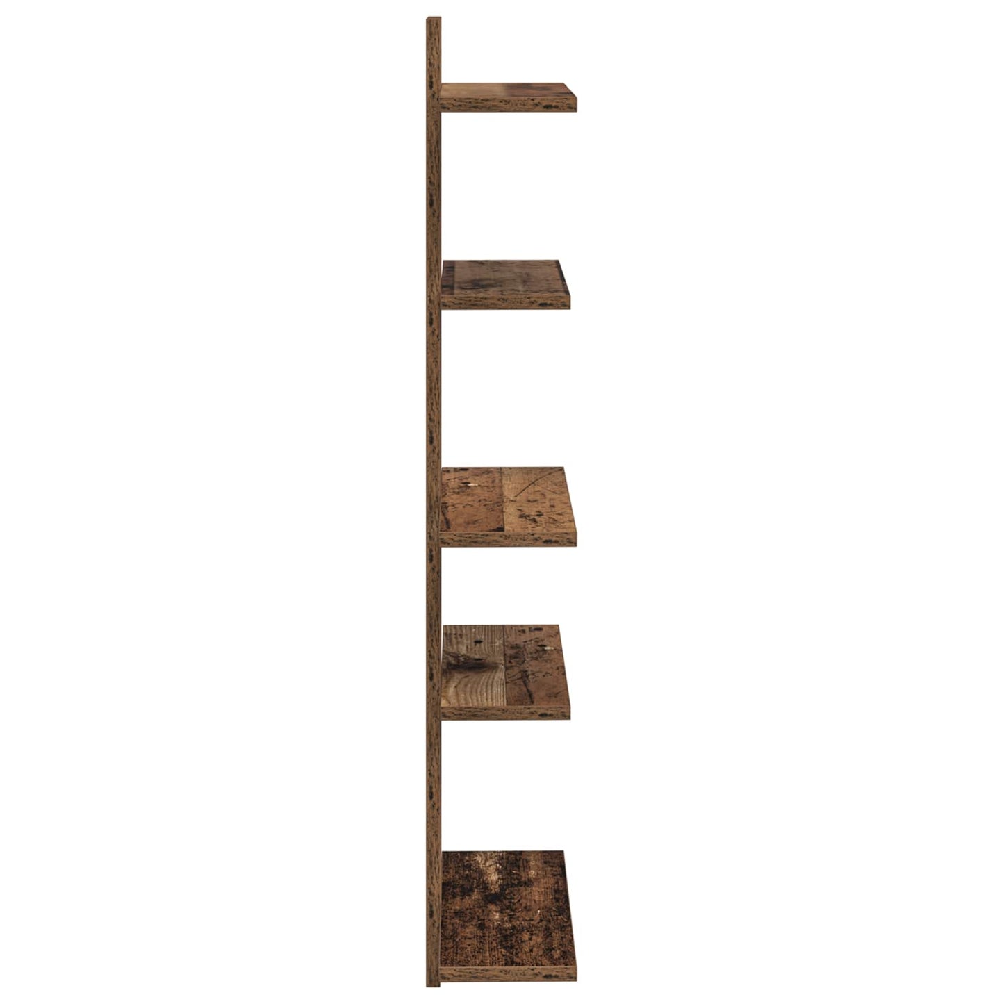 vidaXL Wall Floating Shelf Old Wood 48.5 x 15 x 101 cm Engineered Wood