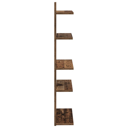 vidaXL Wall Floating Shelf Old Wood 48.5 x 15 x 101 cm Engineered Wood