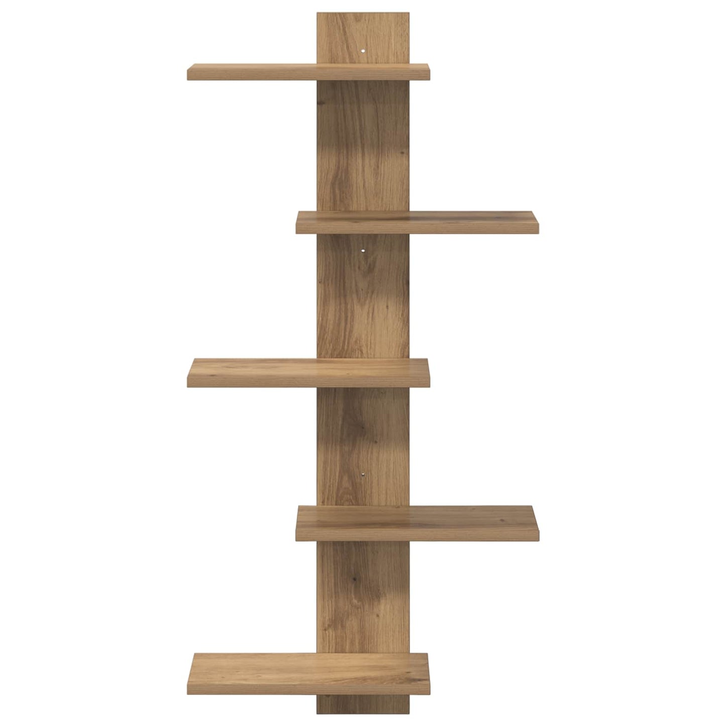 vidaXL Wall Floating Shelf Artisan Oak 48.5 x 15 x 101 cm