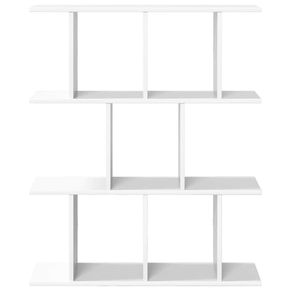 vidaXL Wall Shelf White 80 x 20 x 96 cm Engineered Wood