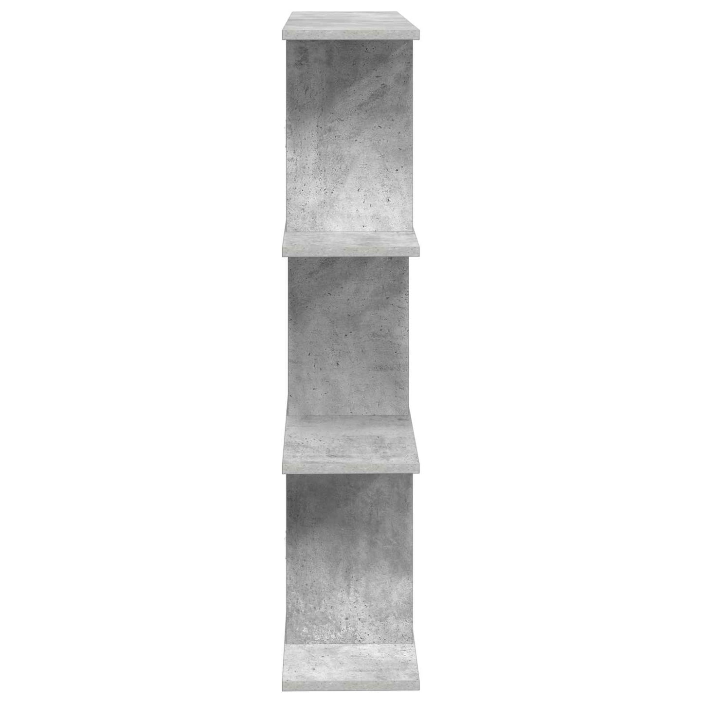vidaXL Wall Shelf Concrete Grey 80 x 20 x 96 cm Engineered Wood