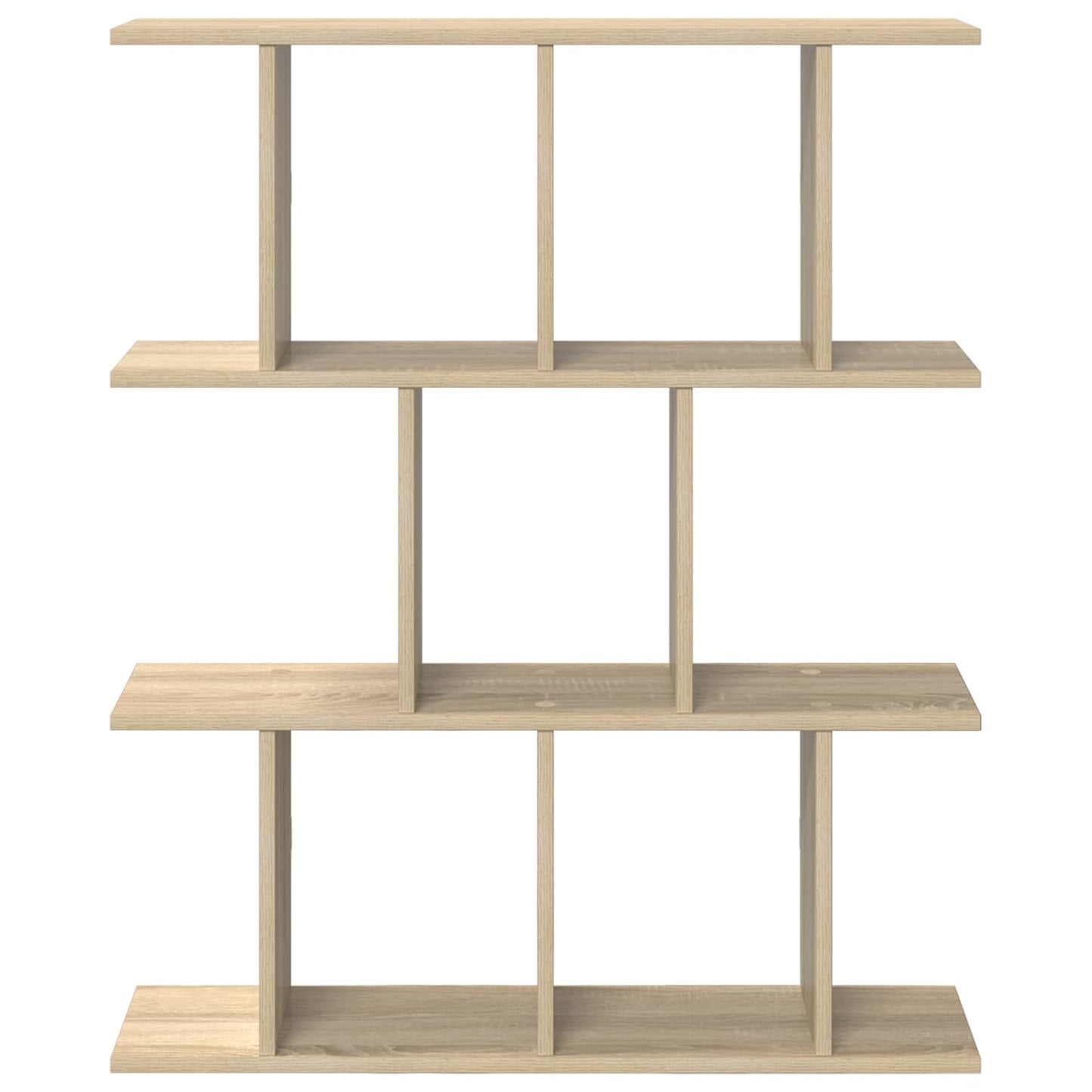 vidaXL Wall Shelf Sonoma Oak 102 x 20 x 96 cm Engineered Wood