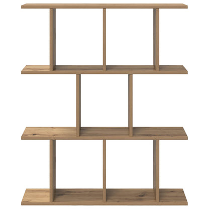 vidaXL Wall Shelf Artisan Oak 102 x 20 x 96 cm Engineered Wood