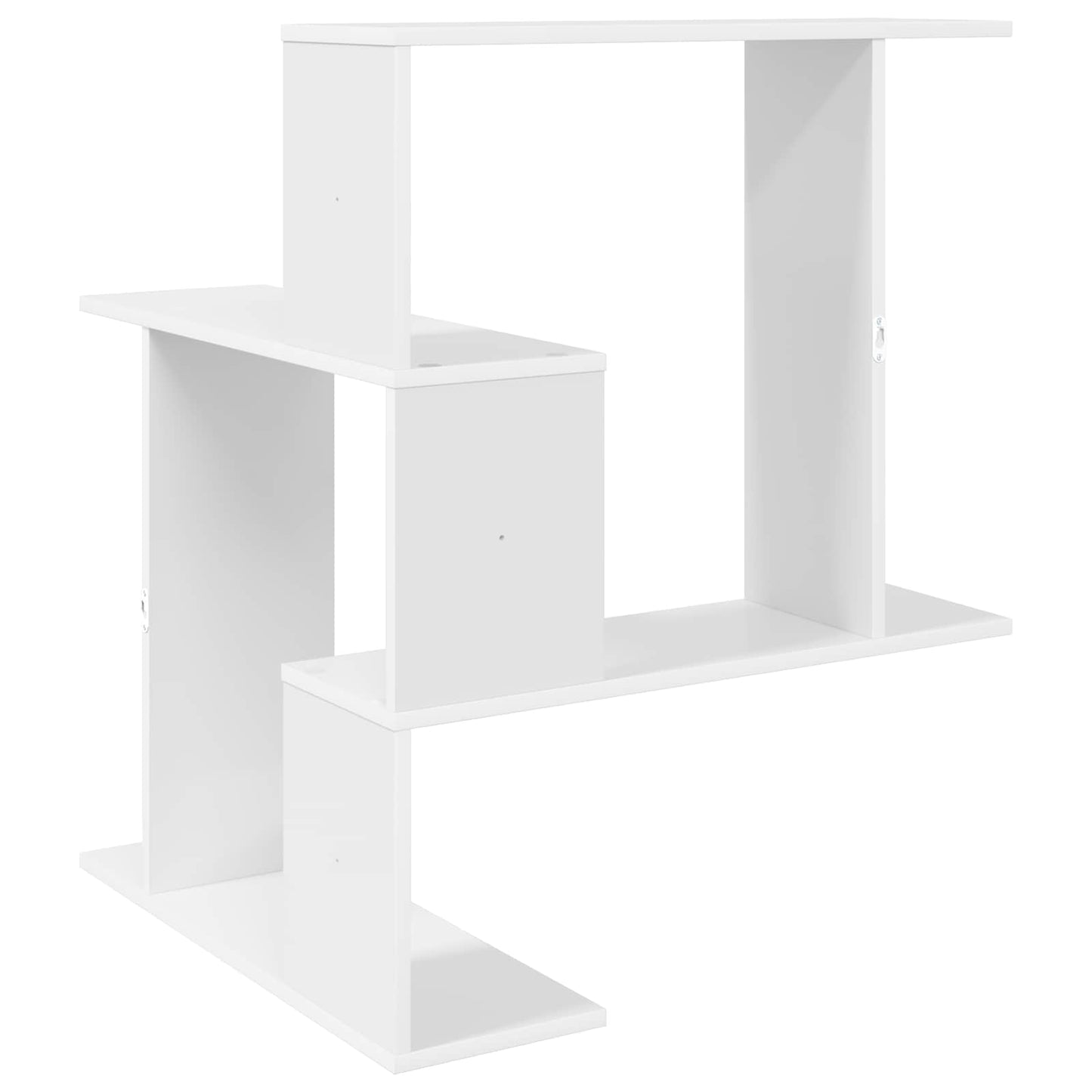 vidaXL Wall Shelf White 67 x 67 x 87 cm Engineered Wood