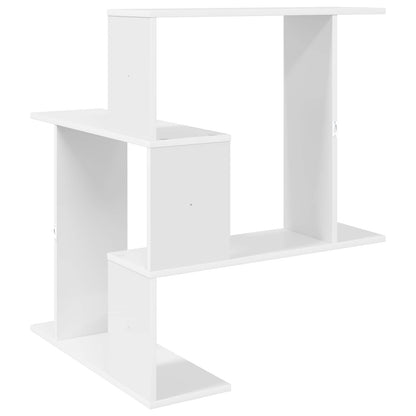 vidaXL Wall Shelf White 67 x 67 x 87 cm Engineered Wood