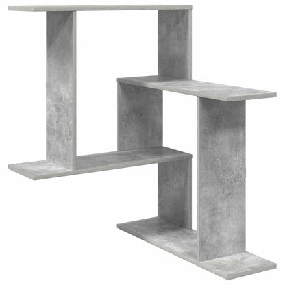 vidaXL Wall Shelf Concrete Grey 67 x 67 x 87 cm Engineered Wood