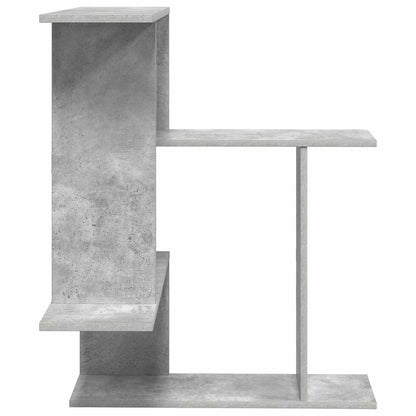 vidaXL Wall Shelf Concrete Grey 67 x 67 x 87 cm Engineered Wood