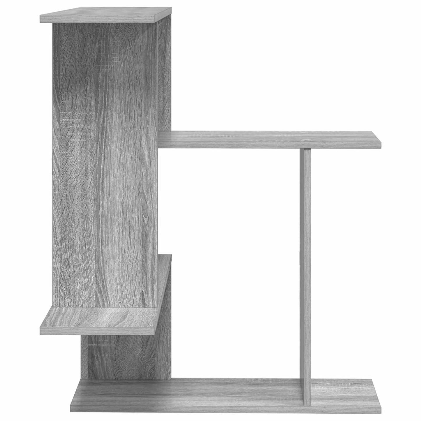 vidaXL Wall Shelf Grey Sonoma 67 x 67 x 87 cm Engineered Wood