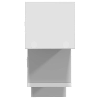 vidaXL Wall Shelf White 48 x 15 x 42 cm Engineered Wood