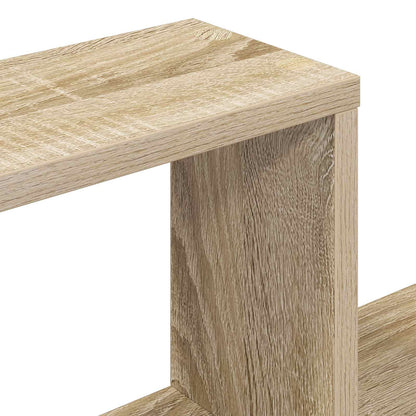 vidaXL Wall Shelf Sonoma Oak 48 x 15 x 42 cm Engineered Wood