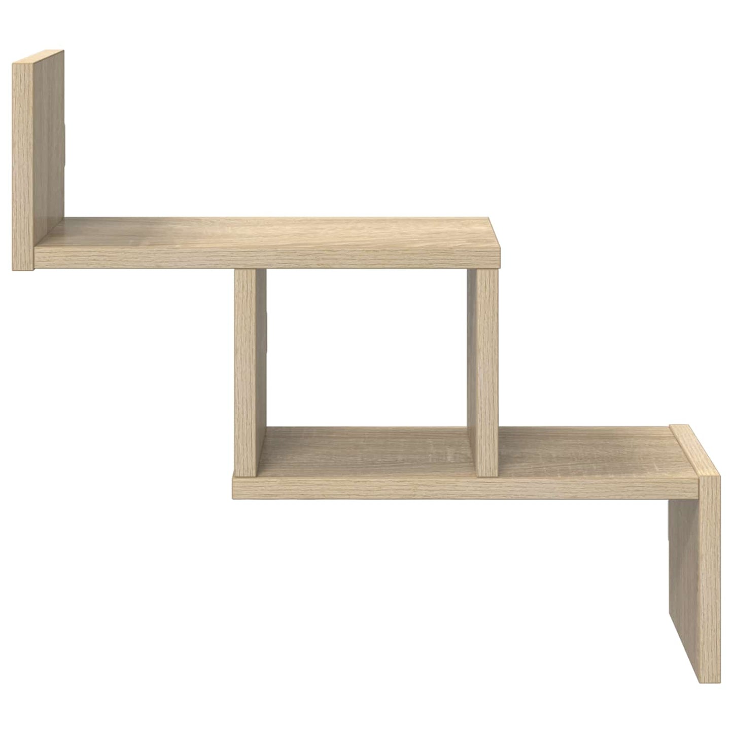 vidaXL Wall Shelf Sonoma Oak 48 x 15 x 42 cm Engineered Wood