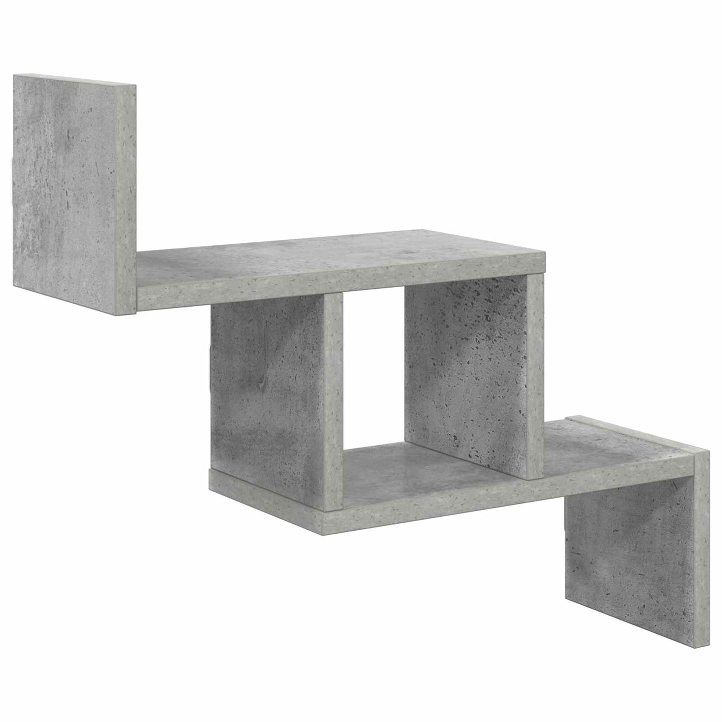vidaXL Wall Shelf Concrete Grey 48 x 15 x 42 cm Engineered Wood