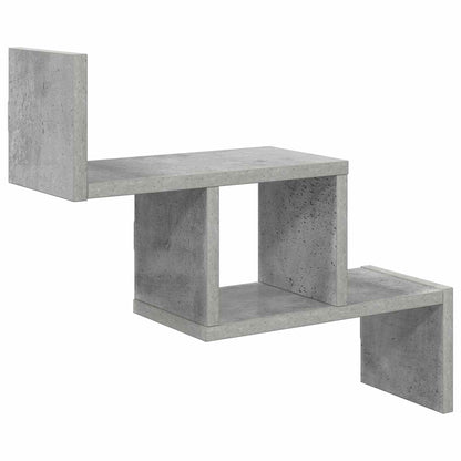 vidaXL Wall Shelf Concrete Grey 48 x 15 x 42 cm Engineered Wood