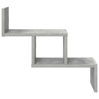 vidaXL Wall Shelf Concrete Grey 48 x 15 x 42 cm Engineered Wood