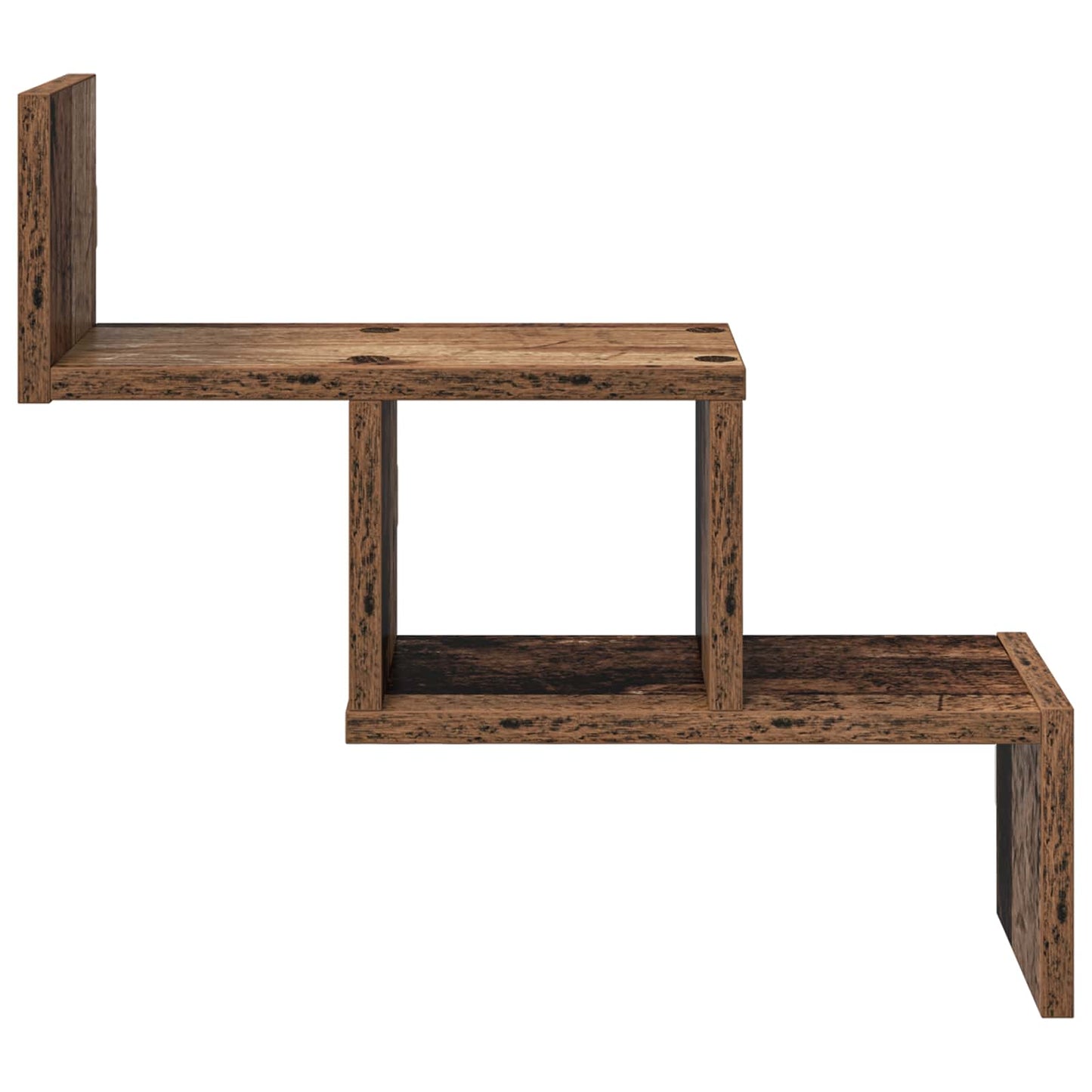 vidaXL Wall Shelf Old Wood 48 x 15 x 42 cm Engineered Wood
