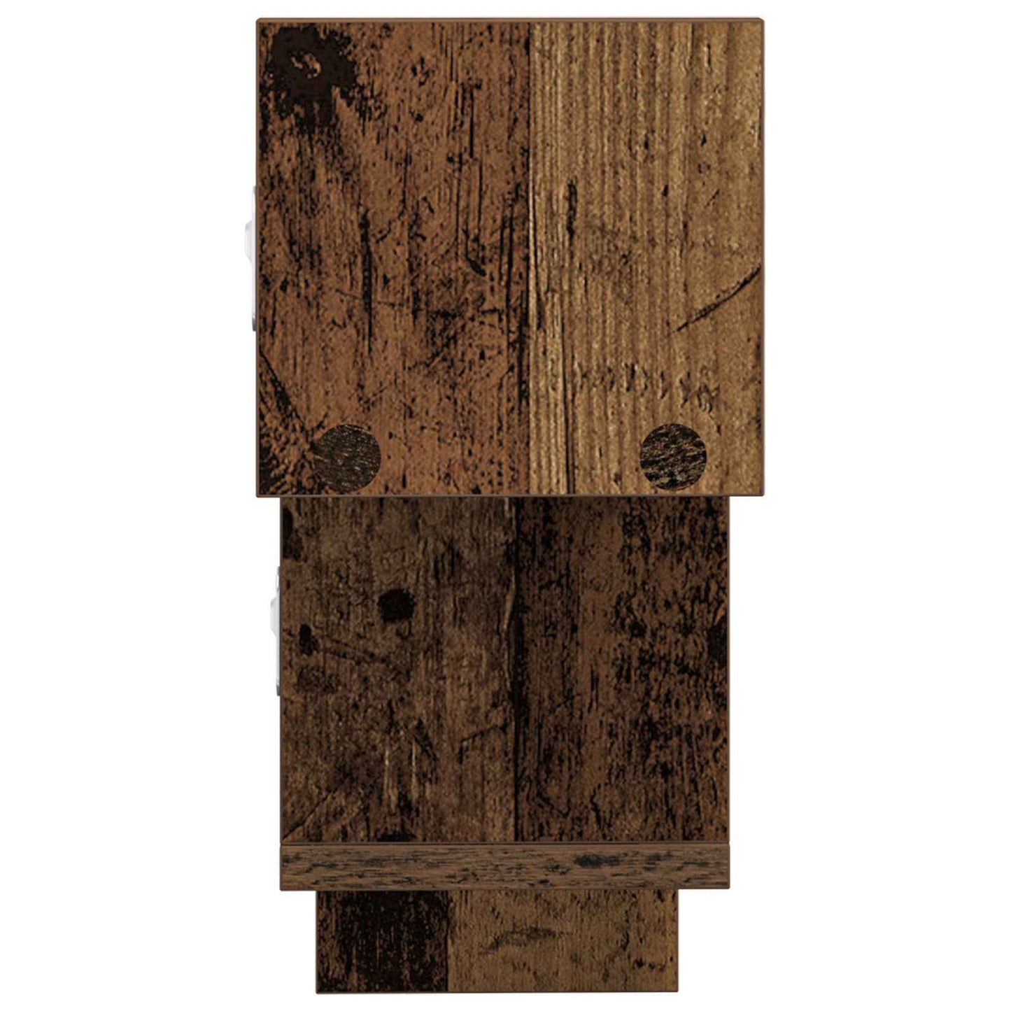 vidaXL Wall Shelf Old Wood 48 x 15 x 42 cm Engineered Wood