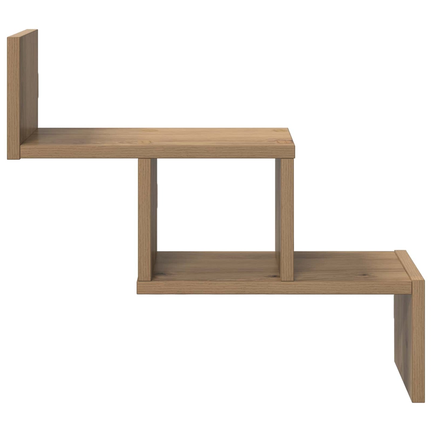 vidaXL Wall Shelf Artisan Oak 48 x 15 x 42 cm Engineered Wood