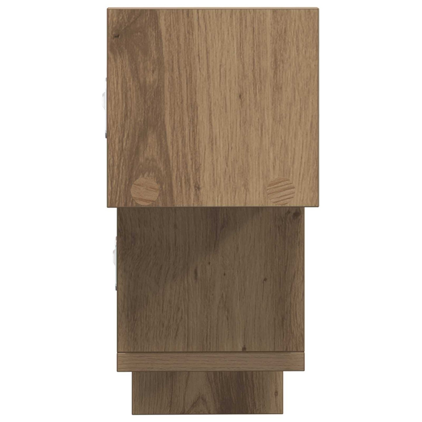vidaXL Wall Shelf Artisan Oak 48 x 15 x 42 cm Engineered Wood