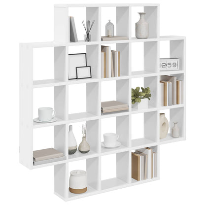 vidaXL Wall Shelf White 100 x 13 x 100 cm Engineered Wood