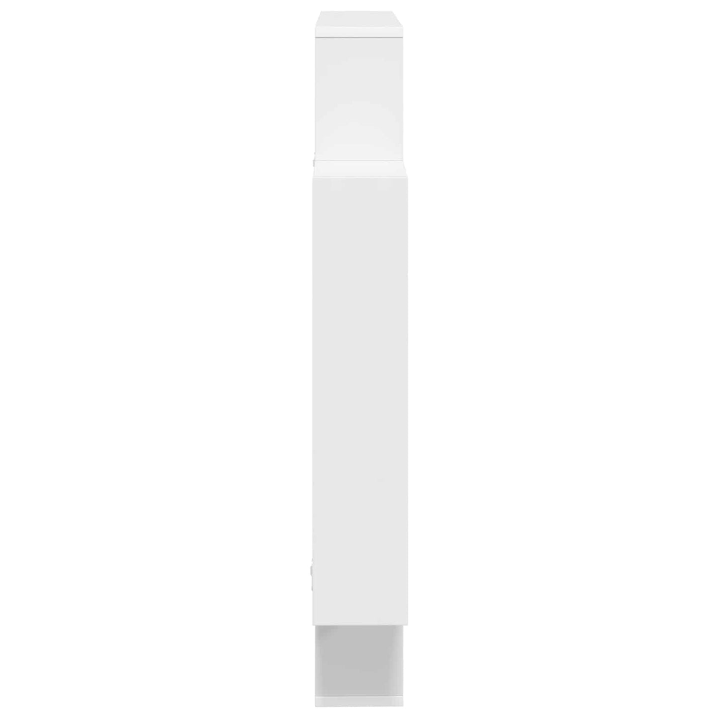 vidaXL Wall Shelf White 100 x 13 x 100 cm Engineered Wood