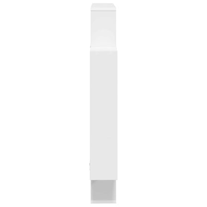 vidaXL Wall Shelf White 100 x 13 x 100 cm Engineered Wood