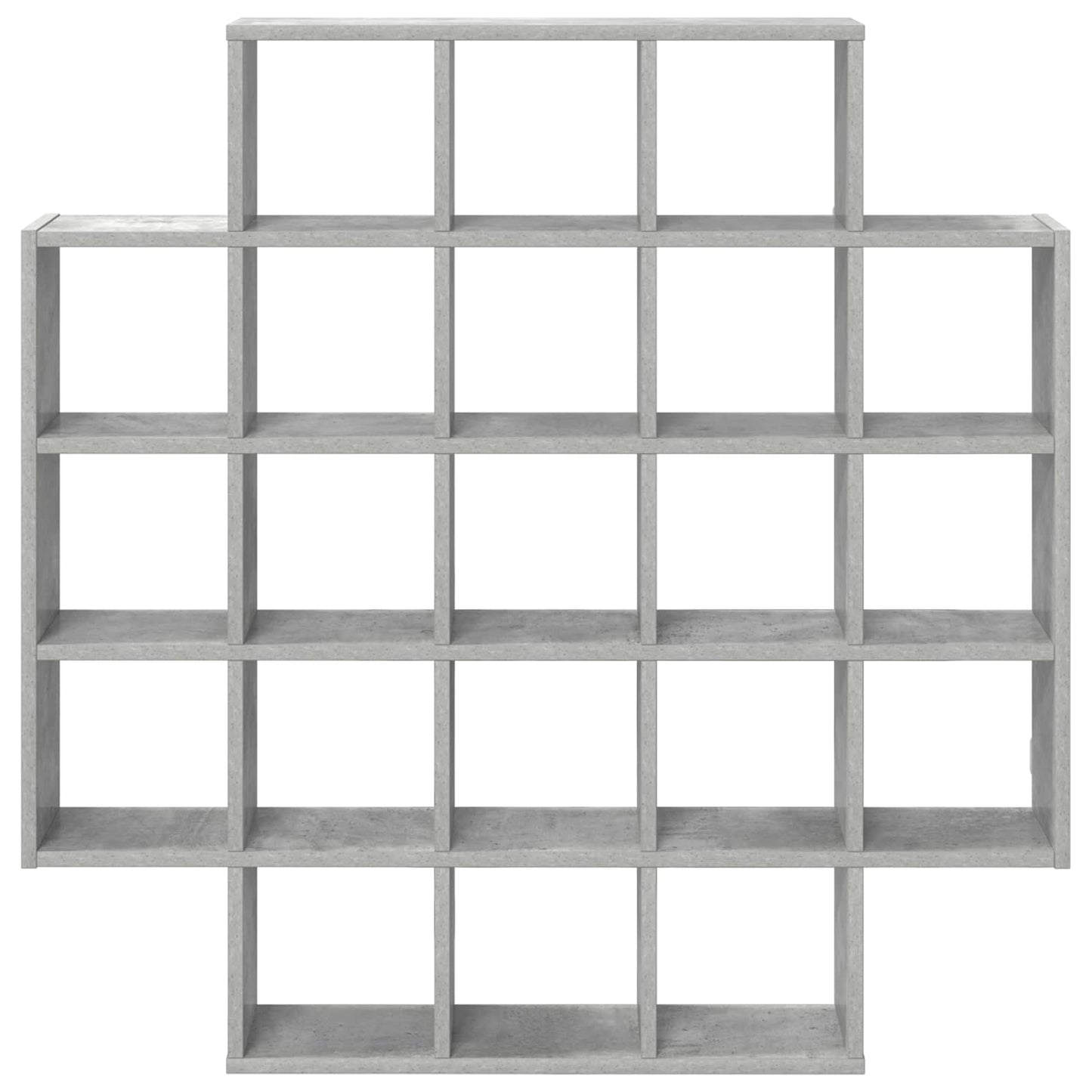 vidaXL Wall Shelf Concrete Grey 100 x 13 x 100 cm Engineered Wood