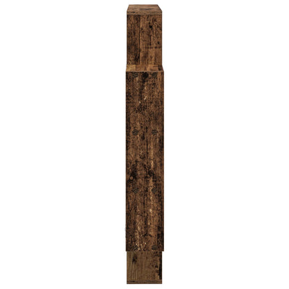 vidaXL Wall Shelf Old Wood 100 x 13 x 100 cm Engineered Wood